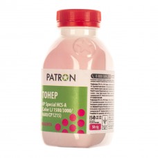 Тонер HP CLJ 1500/3000/4600/CP1215) MAGENTA 50г PATRON (HCS-A-M-050) - Фото