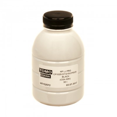 Тонер HP LJ PRO CP1025/CP1215/CP5525 50 g BLACKChemical Tomoegawa (CGK-02K-050)