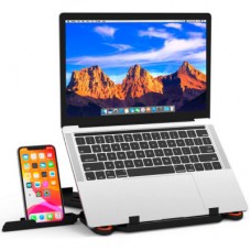 Підставка для ноутбука DYXON FIX 1 Black (DXNLSF1B) - Фото