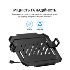 Підставка для ноутбука OfficePro для кронштейнів VESA 75x75,100x100 +RGB (LH474B) - Фото