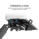 Подставка для ноутбука OfficePro для кронштейнів VESA 75x75,100x100 +RGB (LH474B) Подставка для ноутбука OfficePro для кронштейнів VESA 75x75,100x100 +RGB (LH474B)