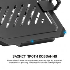 Підставка для ноутбука OfficePro для кронштейнів VESA 75x75,100x100 +RGB (LH474B) - Фото