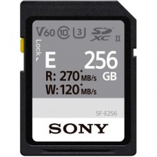 Карта памяти Sony 256GB SDXC class 10 UHS-II U3 V60 (SFE256.ET4) - Фото