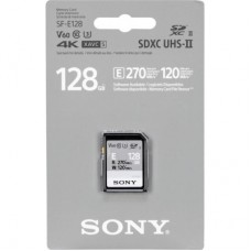Карта памяти Sony 128GB SDXC class 10 UHS-II U3 V60 (SFE128A.ET4) - Фото