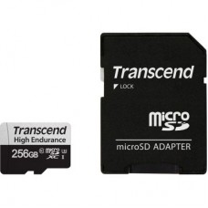 Картка пам'яті Transcend 256 GB microSDXC class 10 UHS-I U3 High Endurance (TS256GUSD350V) Картка пам'яті Transcend 256 GB microSDXC class 10 UHS-I U3 High Endurance (TS256GUSD350V) - Фото