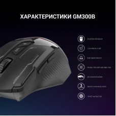 Мишка GamePro GM300B USB Black (GM300B) - Фото