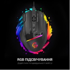 Мишка GamePro GM300B USB Black (GM300B) - Фото