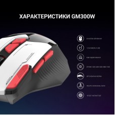 Мышка GamePro GM300W USB White (GM300W) - Фото