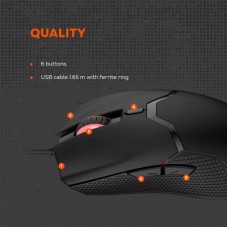 Мышка Canyon GM-116 Carver USB Black (CND-SGM116) - Фото