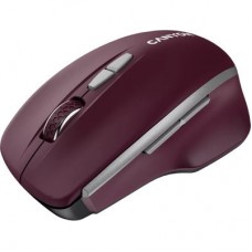 Мышка Canyon MW-21 Wireless Blue LED Burgundy (CNS-CMSW21BR) - Фото