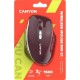Мышка Canyon MW-21 Wireless Blue LED Burgundy (CNS-CMSW21BR)