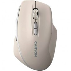 Мышка Canyon MW-21 Wireless Blue LED Cosmic Latte (CNS-CMSW21CL) - Фото