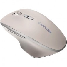 Мышка Canyon MW-21 Wireless Blue LED Cosmic Latte (CNS-CMSW21CL) - Фото
