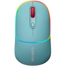 Мишка Canyon MW-22 Dual Band RGB Wireless Dark Cyan (CNS-CMSW22DC) - Фото