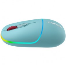 Мишка Canyon MW-22 Dual Band RGB Wireless Dark Cyan (CNS-CMSW22DC) - Фото