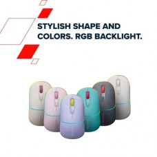 Мишка Canyon MW-22 Dual Band RGB Wireless Dark Cyan (CNS-CMSW22DC) - Фото