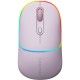 Мышка Canyon MW-22 Dual Band RGB Wireless Pearl Rose (CNS-CMSW22PR)