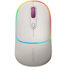 Мышка Canyon MW-22 Dual Band RGB Wireless Rice (CNS-CMSW22RC) - Фото
