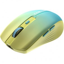 Мышка Canyon MW-44 LED Rechargeable Wireless/Bluetooth Yellow Blue (CNS-CMSW44UA) - Фото
