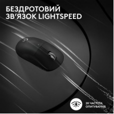 Мышка Logitech G Pro X Superlight 2 Lightspeed Wireless Black (910-006630) - Фото