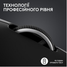 Мышка Logitech G Pro X Superlight 2 Lightspeed Wireless Black (910-006630) - Фото