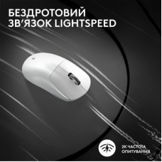 Мышка Logitech G Pro X Superlight 2 Lightspeed Wireless White (910-006638) - Фото