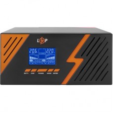 Джерело безперебійного живлення LogicPower LPM — PSW-1500VA, 1050W, Black (22754) - Фото