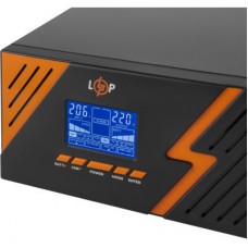 Джерело безперебійного живлення LogicPower LPM — PSW-1500VA, 1050W, Black (22754) - Фото