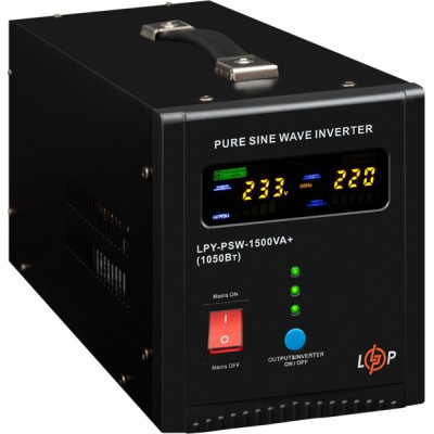 Джерело безперебійного живлення LogicPower LPY- PSW-1500VA+ (1050W) (22872)