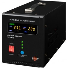 Джерело безперебійного живлення LogicPower LPY- PSW-1500VA+ (1050W) (22872) - Фото