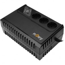 Джерело безперебійного живлення nJoy RENTON 650VA USB (UPLI-LI065RE-CG01B) - Фото