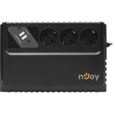 Джерело безперебійного живлення nJoy RENTON 650VA USB (UPLI-LI065RE-CG01B) - Фото