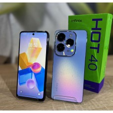 Телефон Infinix HOT 40i 8/256 GB Palm Blue NFC X6528B (інфінікс хот 40и) - Фото