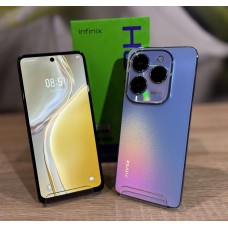 Телефон Infinix HOT 40i 8/256 GB Palm Blue NFC X6528B (інфінікс хот 40и) - Фото