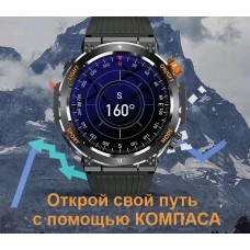 Смарт-годинник Colmi V68 чоловічий годинник Колмі В68 з ліхтариком і компасом - Фото