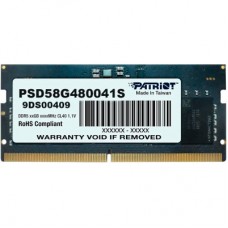 Модуль памяти для ноутбука SoDIMM DDR5 8GB 4800 MHz Patriot (PSD58G480041S)