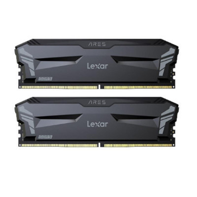 Модуль пам'яті для комп'ютера DDR4 16 GB (2x8GB) 3600 MHz Ares Black Lexar (LD4BU008G-R3600GD0A)