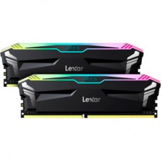 Модуль пам'яті для комп'ютера DDR4 32 GB (2x16GB) 3600 MHz Ares RGB Black Lexar (LD4BU016G-R3600GDLA) Модуль пам'яті для комп'ютера DDR4 32 GB (2x16GB) 3600 MHz Ares RGB Black Lexar (LD4BU016G-R3600GDLA) - Фото