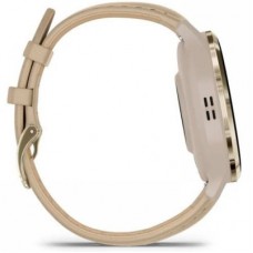 Смарт-часы Garmin Venu 3S, Fr. Gray + Soft Gold, Leather, GPS (010-02785-55) Смарт-часы Garmin Venu 3S, Fr. Gray + Soft Gold, Leather, GPS (010-02785-55) - Фото