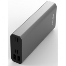 Батарея универсальная ColorWay 20 000 mAh PD/20W, QC/3.0, USB-C/Micro-USB/Lightning/USB-A max.22.5W Gray - Фото