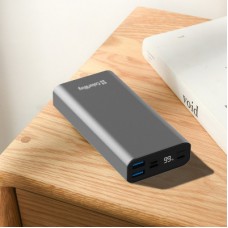 Батарея универсальная ColorWay 20 000 mAh PD/20W, QC/3.0, USB-C/Micro-USB/Lightning/USB-A max.22.5W Gray - Фото