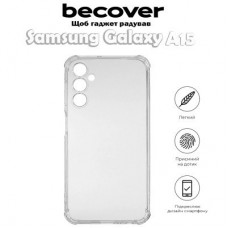 Чохол для мобільного телефона BeCover Anti-Shock Samsung Galaxy A15 4G SM-A155/A15 5G SM-A156 Clear (710512) - Фото