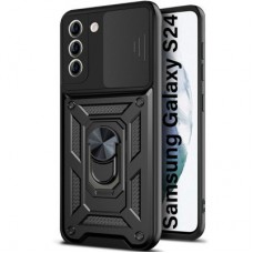 Чохол для мобільного телефона BeCover Military Samsung Galaxy S24 SM-S921 Black (710635) - Фото