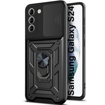 Чохол для мобільного телефона BeCover Military Samsung Galaxy S24 SM-S921 Black (710635)