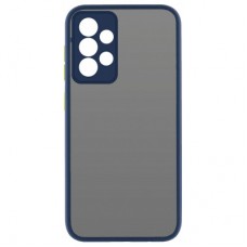 Чохол для мобільного телефона MakeFuture Samsung A33 Frame (Matte PC+TPU) Blue (MCMF-SA33BL) - Фото