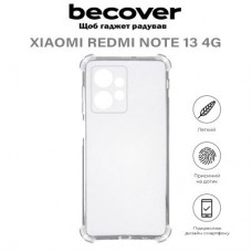 Чохол для мобільного телефона BeCover Anti-Shock Xiaomi Redmi Note 13 4G Clear (710645) - Фото