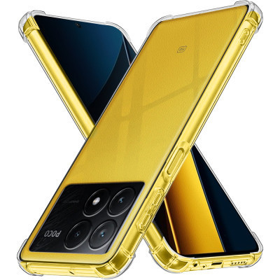Чохол для мобільного телефона BeCover Anti-Shock Poco X6 Clear (710614)