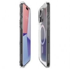 Чохол для мобільного телефона Spigen iPhone 15 Pro Max Ultra Hybrid MagFit Frost Clear (ACS06580) - Фото