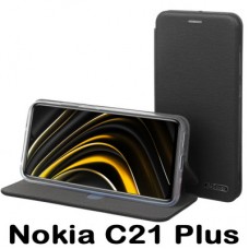 Чохол для мобільного телефона BeCover Exclusive Nokia C21 Plus Black (707917) - Фото