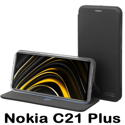 Чохол для мобільного телефона BeCover Exclusive Nokia C21 Plus Black (707917)
